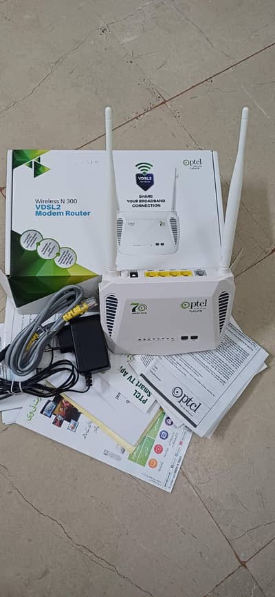 Modem Wifi Routers  with Adaptor &  box  New
