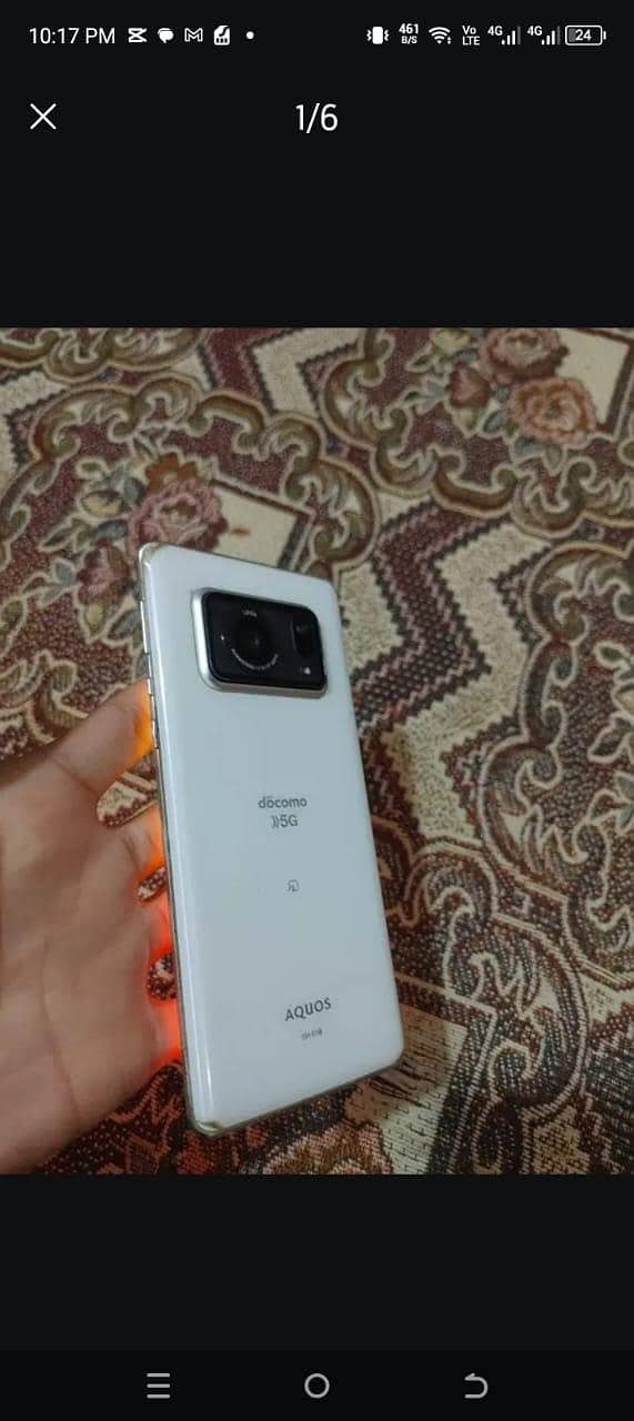 aquos r6 5g 12 GB RAM 128GB memory PTA officially text now - Mobile ...