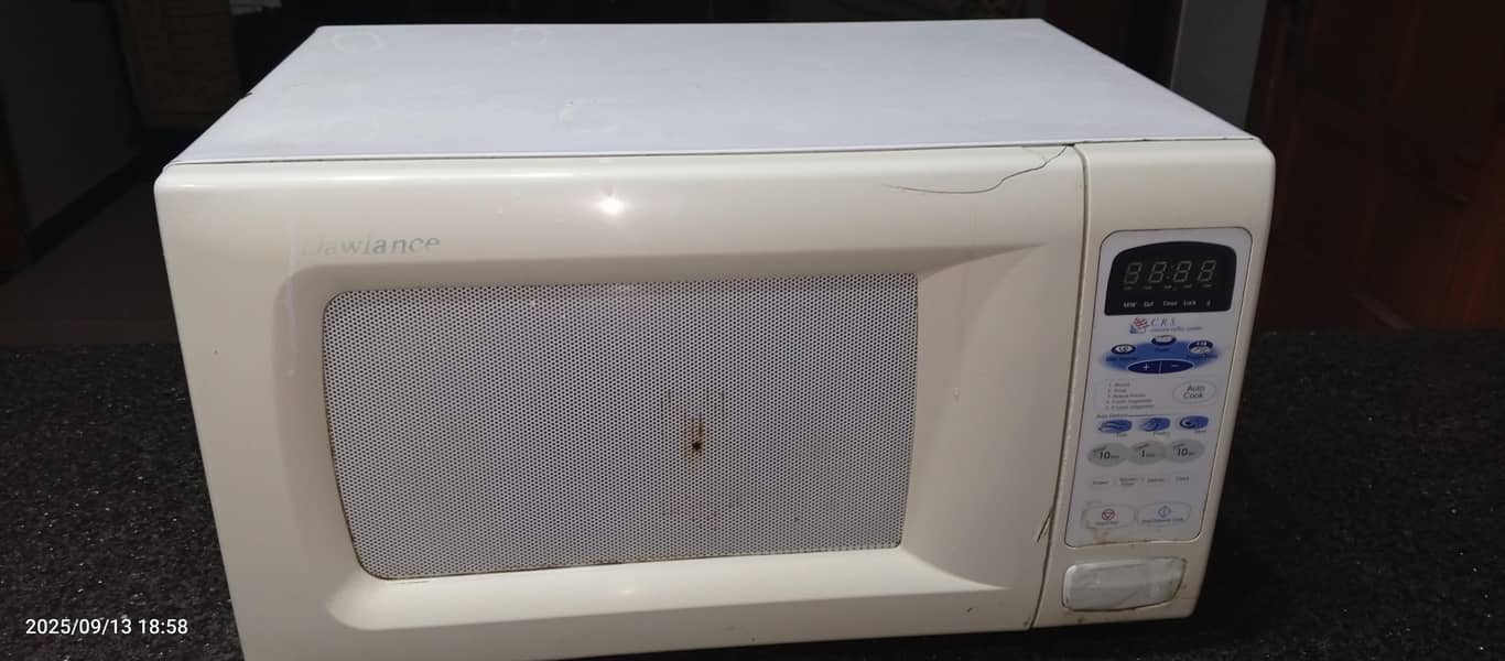 used microwave working condition 0