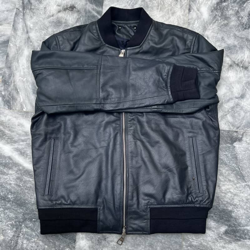 Louis Vuitton Leather Jacket Medium 4