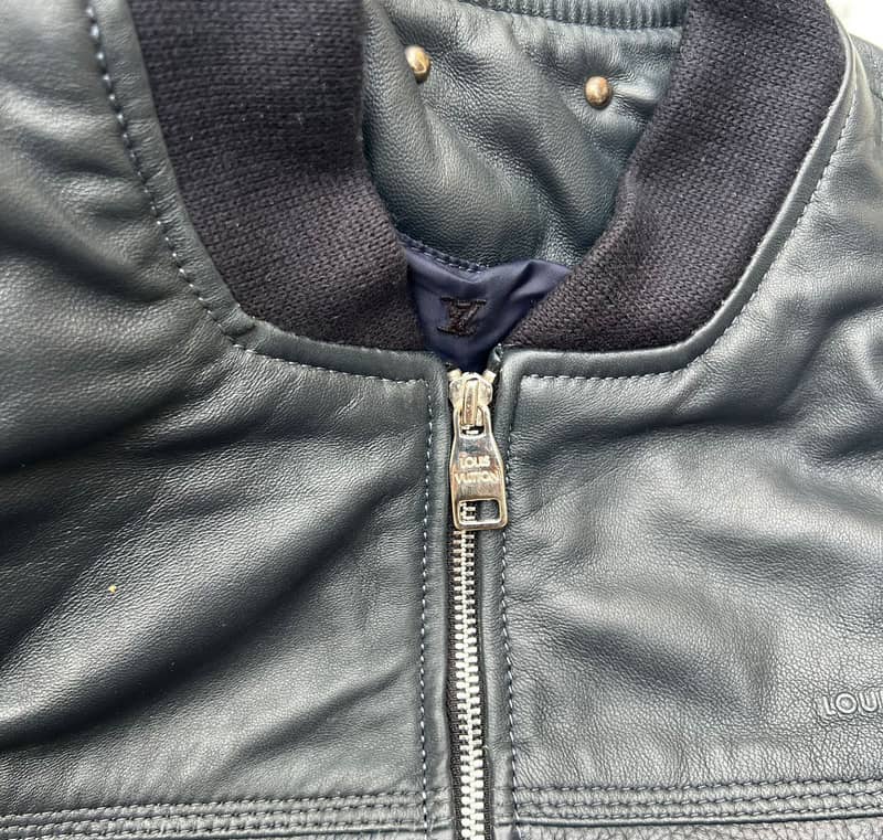 Louis Vuitton Leather Jacket Medium 10