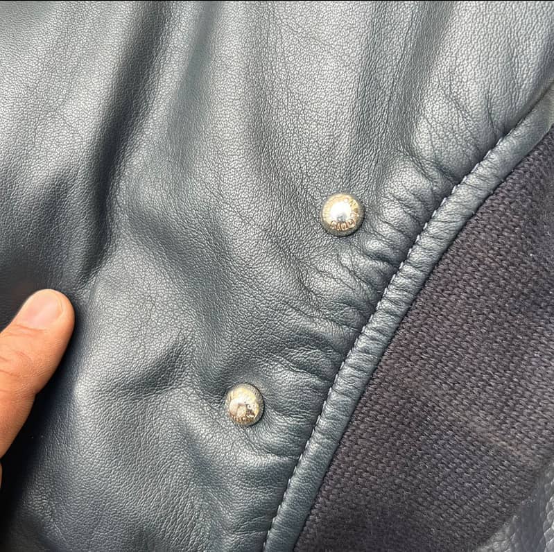 Louis Vuitton Leather Jacket Medium 12