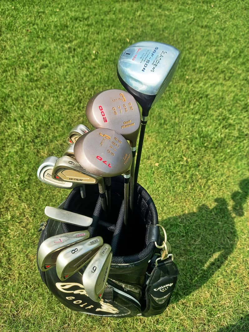 Golf Set. Men's Complete Kit, Woods, Irons,Bag. Putter, Sticks, Clubs ...
