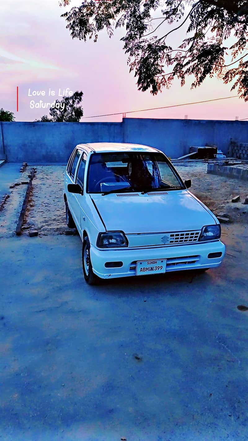 سو فیصد جینون 1998 ماڈل مہران کار براے فروخت اٹک 2