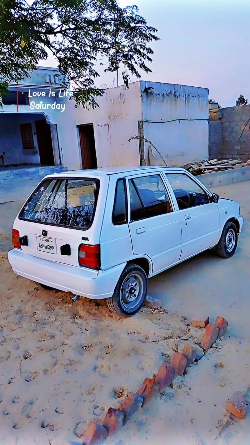 سو فیصد جینون 1998 ماڈل مہران کار براے فروخت اٹک 3