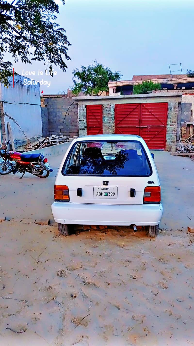 سو فیصد جینون 1998 ماڈل مہران کار براے فروخت اٹک 4