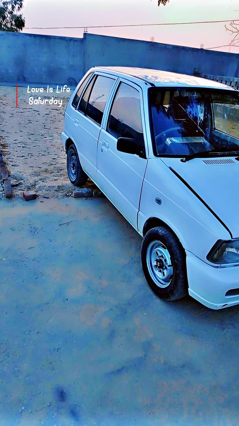 سو فیصد جینون 1998 ماڈل مہران کار براے فروخت اٹک 10