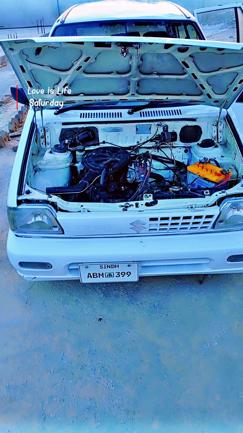 سو فیصد جینون 1998 ماڈل مہران کار براے فروخت اٹک 15