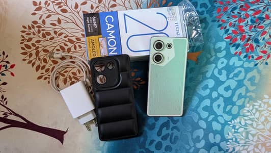 Tecno Camon 20 (8+8/256 - on screen fingerprint