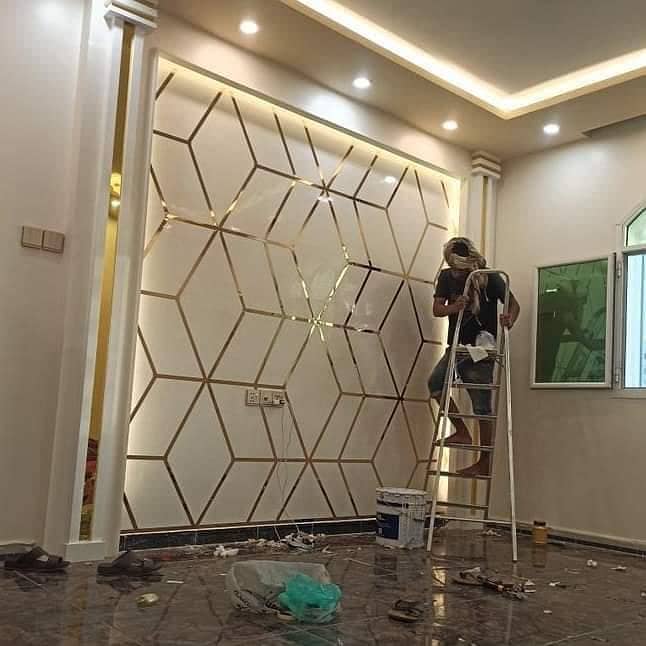 3d wallpaper ceiling pvc 9