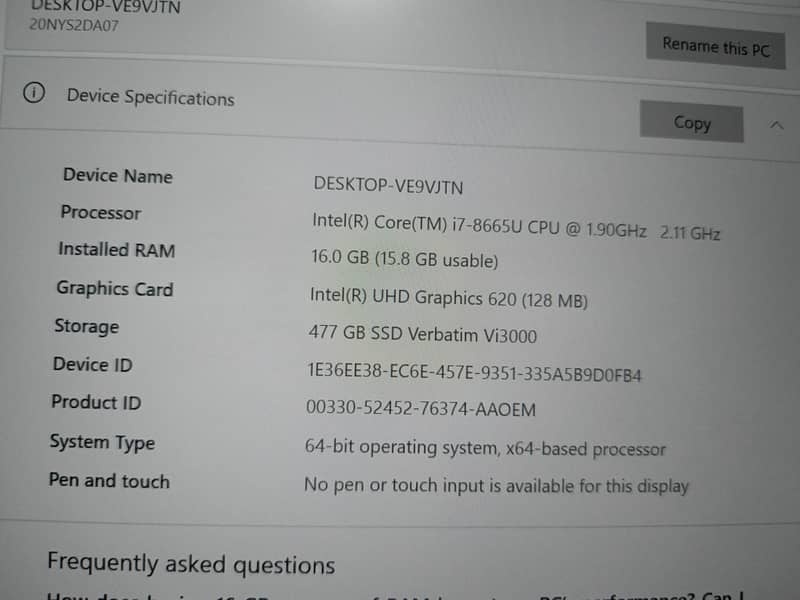 thinkpad laptop 6