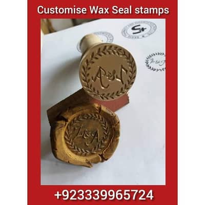 customize wax stamp burger stamp paper embossed stamp wax sticks
