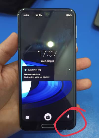 Aquos R2 non pta