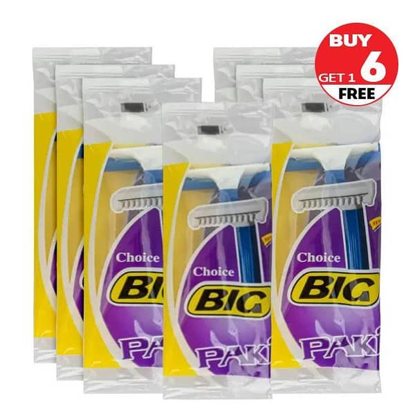 Get 6 Big Paki Shavers Razor and Receive 1 Free