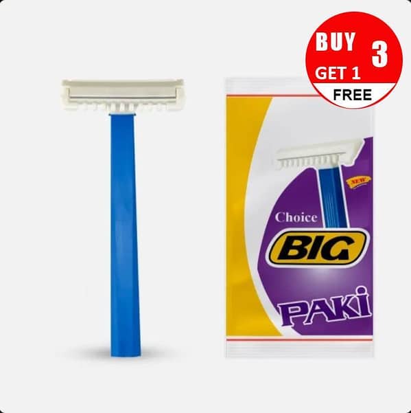 Buy 3 Big Paki Shavers Razors and Get 1 Free
