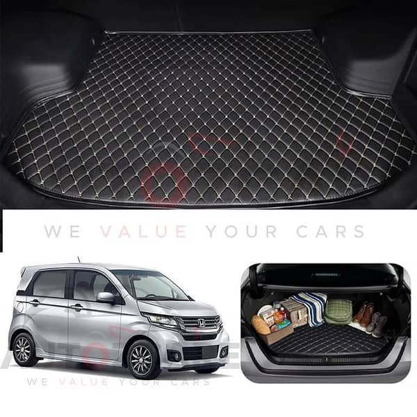 Honda N Wgn 7D Custom Car Trunk Mat - Model 2013-2019