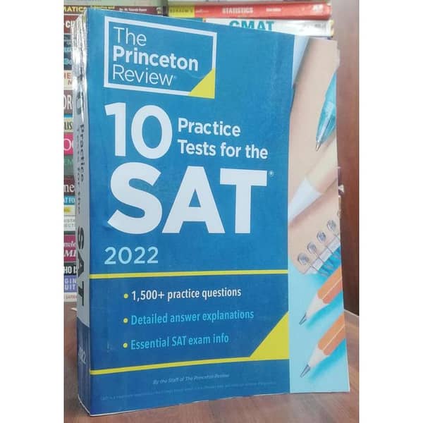 10 SAT Practice Tests, 2022 Edition: Enhanced Preparation for Outstanding Scores by Princeton Review