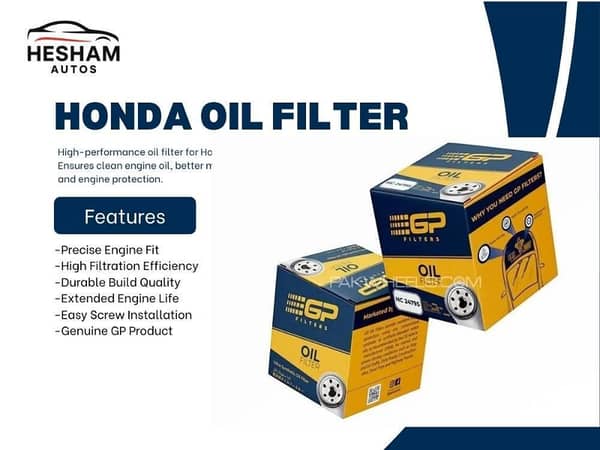 Honda City GP Oil Filter GPO-307 for 2003-2006 Models