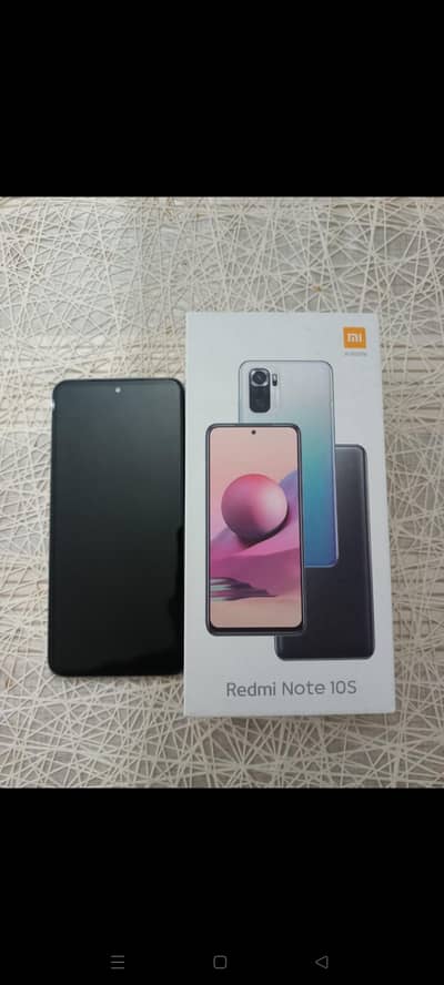 used redmi note 10 s in good condecation