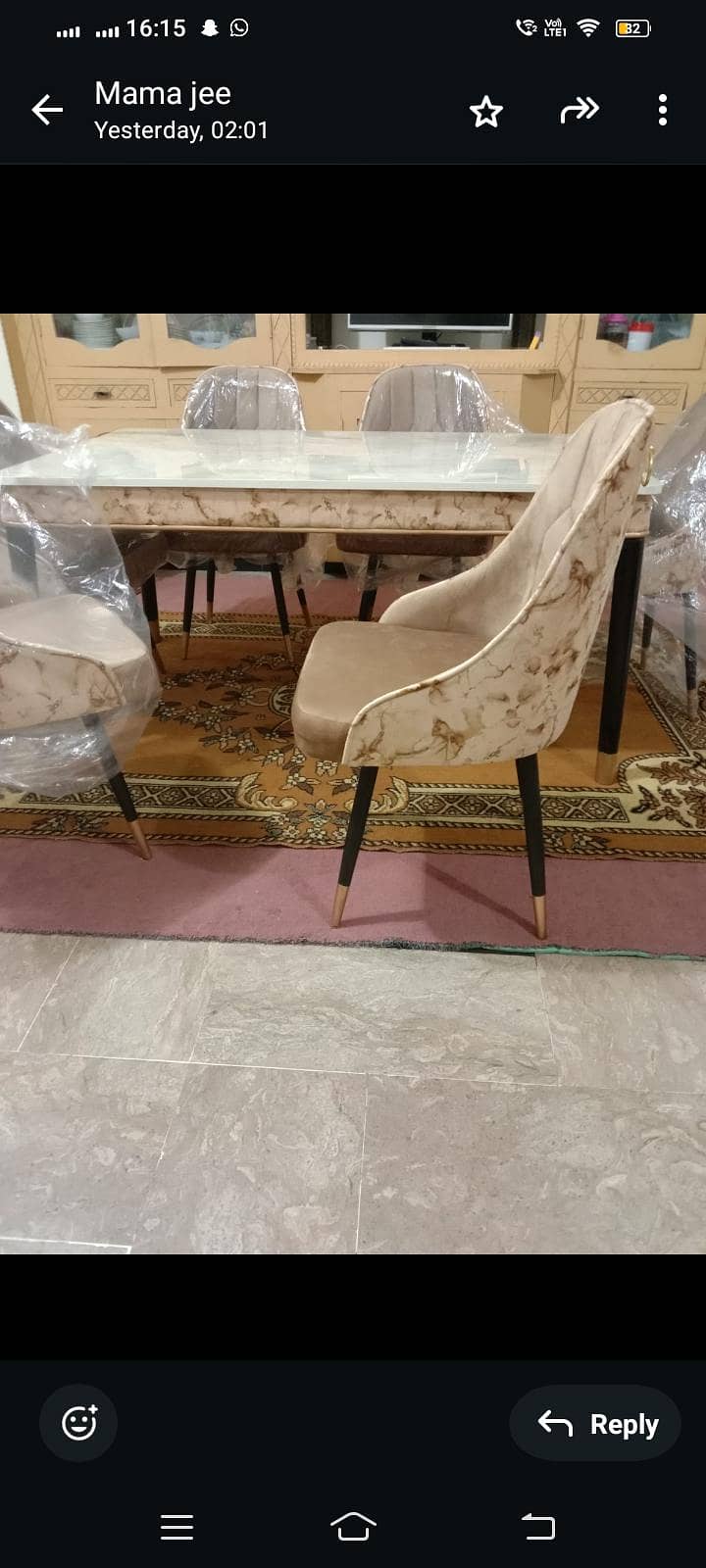 6 seater Dining table 3