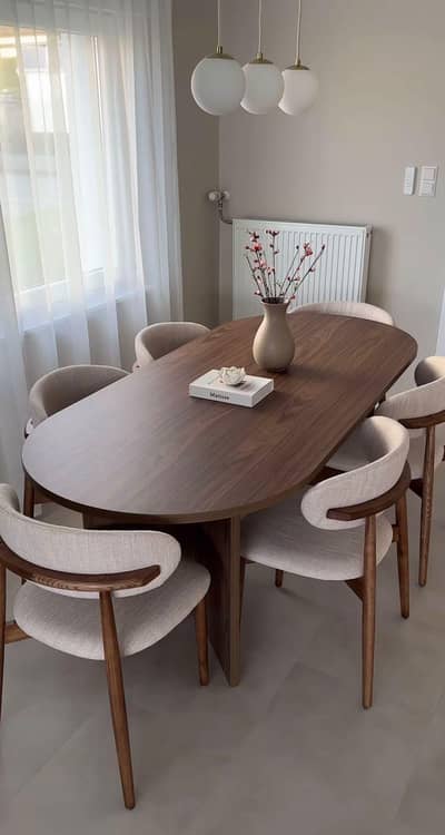 6chair 1 Top Molty foam