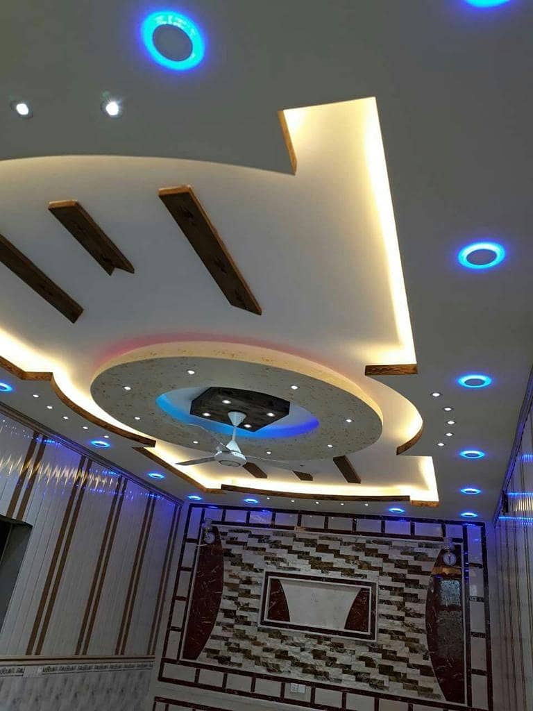 chiniot ceiling/ wpc celing/ pvc celing/gypsum celing/pop ceiling ...