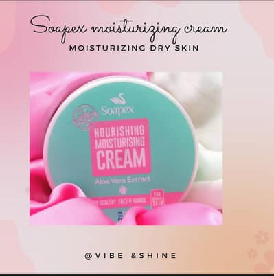 SOAPEX moisturizing and nourishing cream with organic extracts