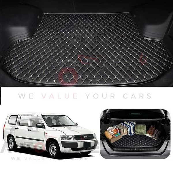 Toyota Probox 7D Custom Car Trunk Mat - Model 2002-2018