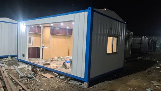 cafe container office container portacabin prefab structure guard room