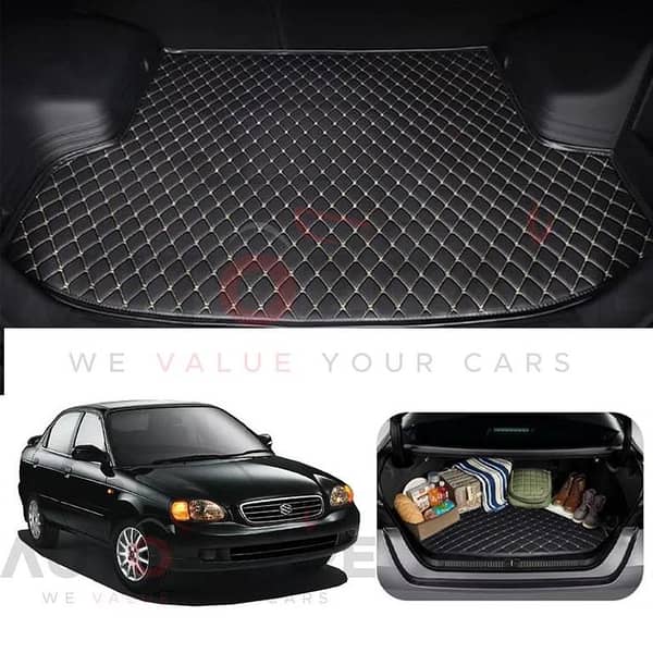Suzuki Baleno 7D Trunk mat - Model 1998-2005