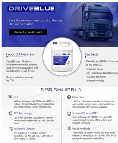 DriveBlue Diesel Exhaust Fluid  10 Litres