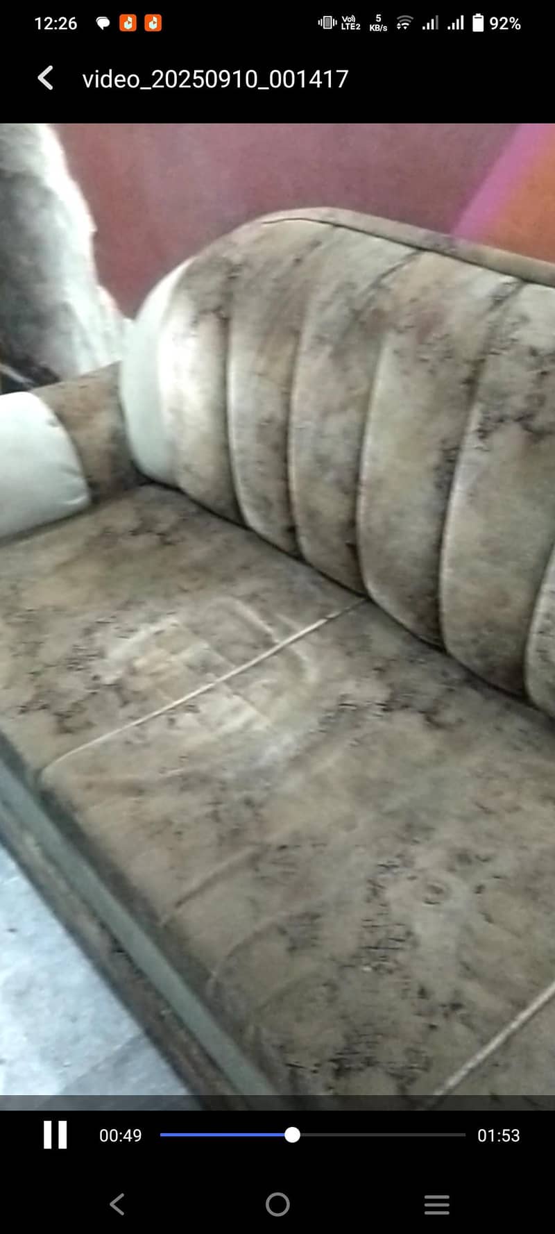 7 seater sofa set. 1