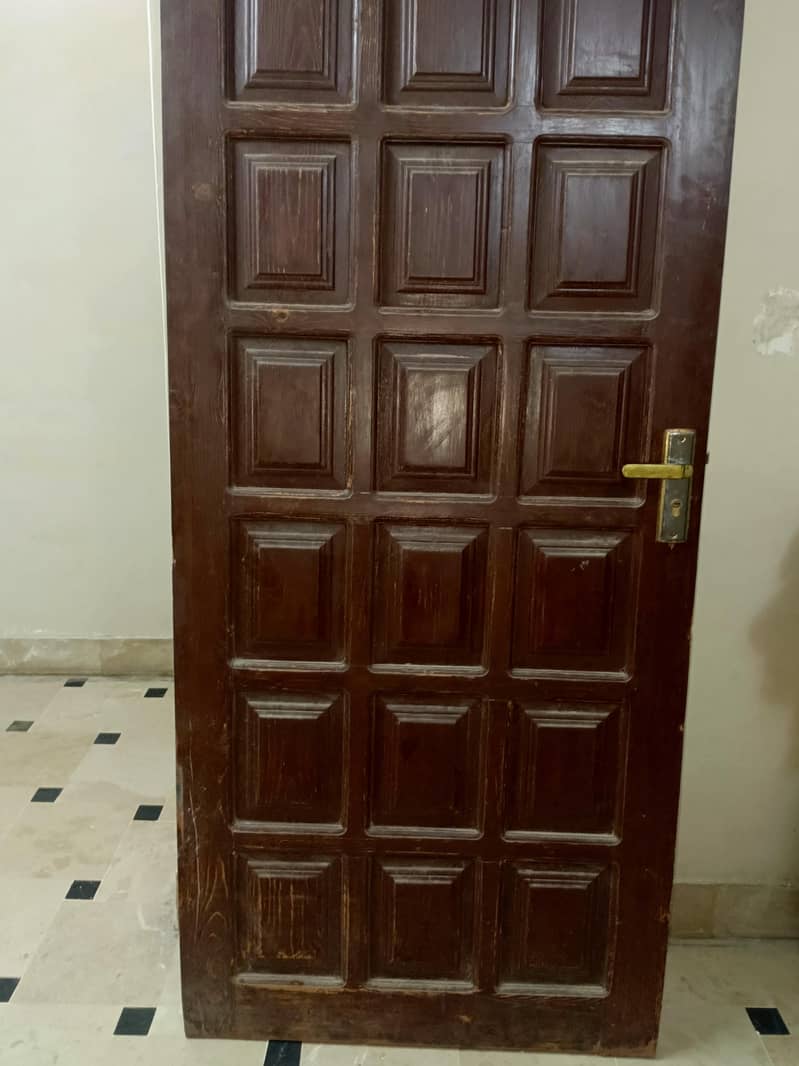 wooden door 0