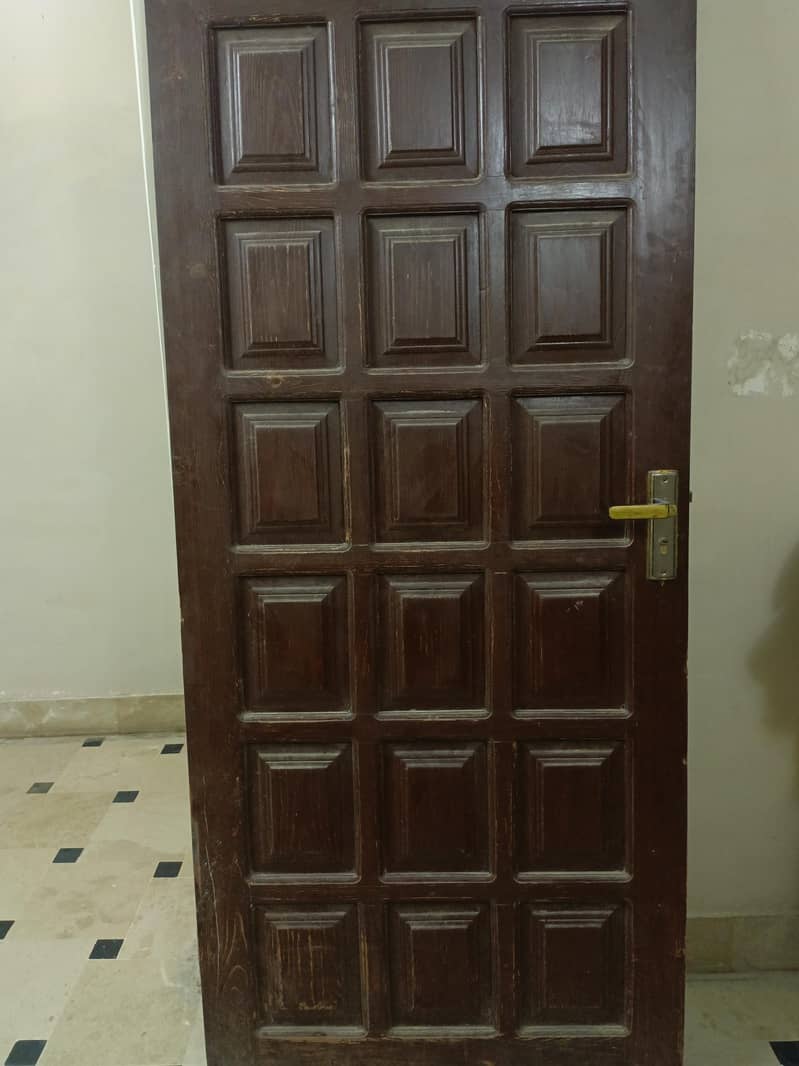 wooden door 1