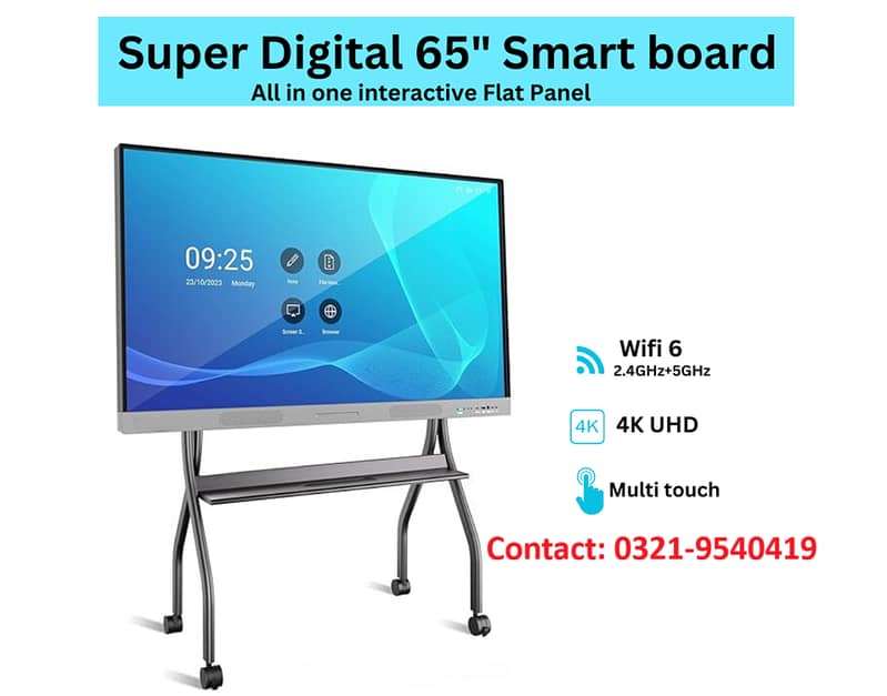 Smart Board | Smart Board | Interactive Board | Flat Panel |Digital 4