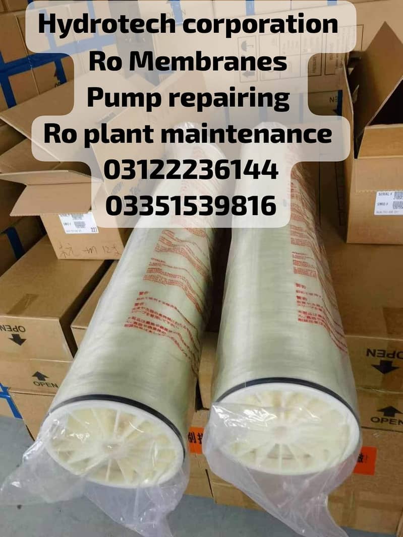 RO Membrane & Pump Maintenance Services 1