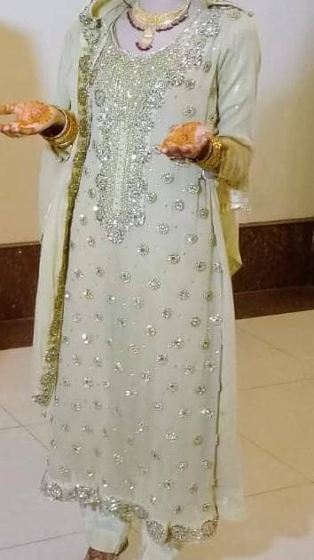 Bridal Waleema Mexi 1time use for sale