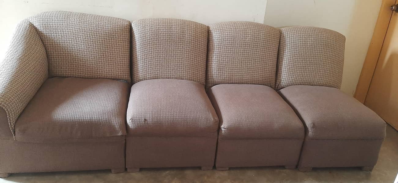 7 seater Sofa set with Centre table 2