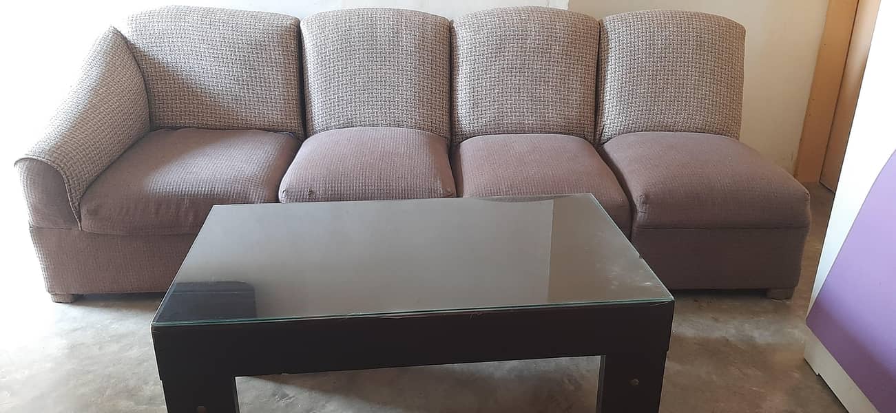 7 seater Sofa set with Centre table 3