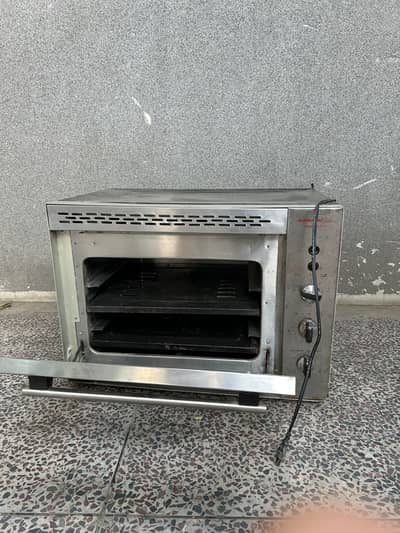Baking over front glass break