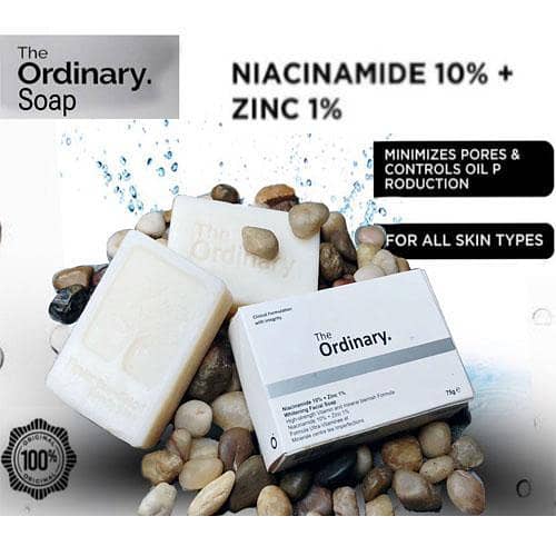 100% Original Ordri-nary 10% + ZINC 1% Whiting Facial Soap 75g in pakistan