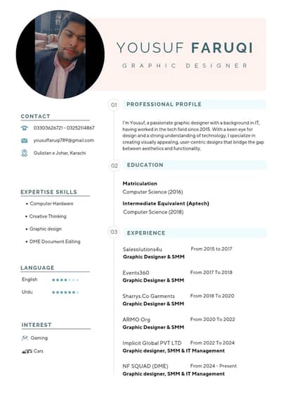 Looking For a Graphic Designer Job