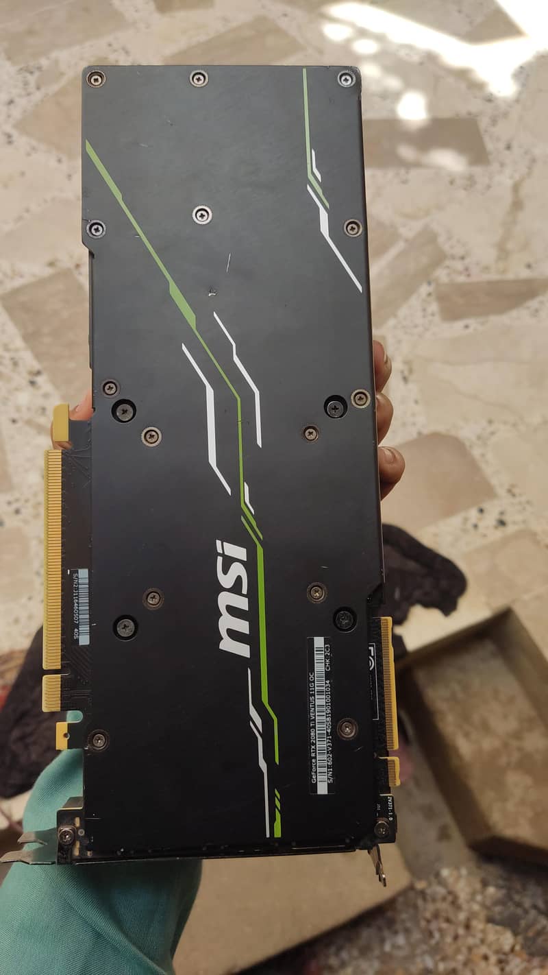 MSI Ventus RTX 2080ti 3