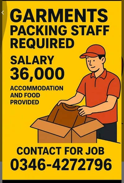 packing jobs in lahore - Part Time Jobs - 1105266199