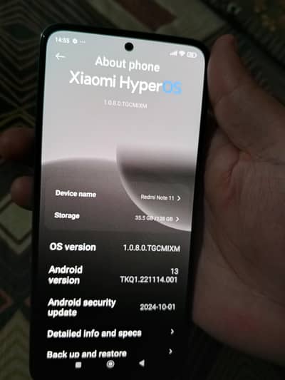 Redmi note 11 4 gb ram  128 gb rom