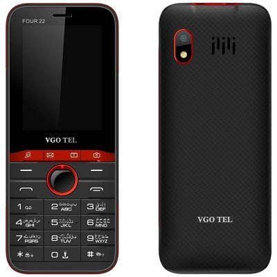VGO TEL FOUR 22 (QUAD SIM) LONG LASTING BATTERY (HIFI SOUND) WITH FREE COVER