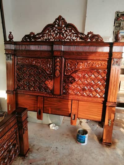 Bed/Double bed/single bed/king size bed/wooden bed/polish bed