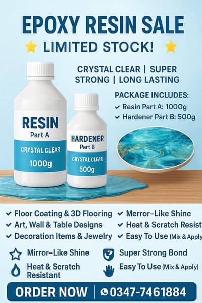 Epoxy Resin / Metallic epoxy flooring