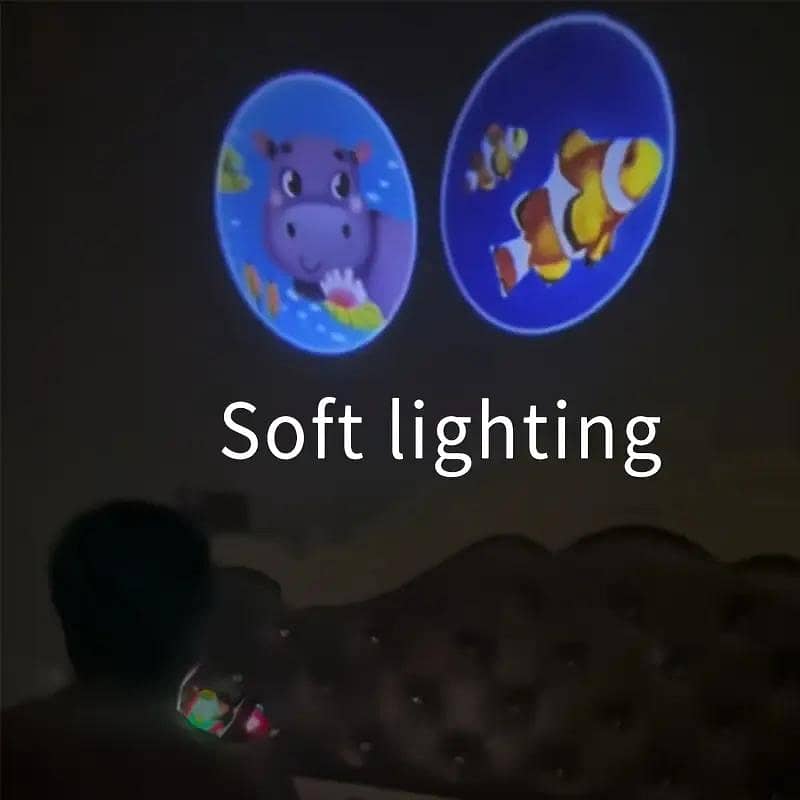 Kids Projection Flashlight Toy – 32 Patterns Learning & Fun 5