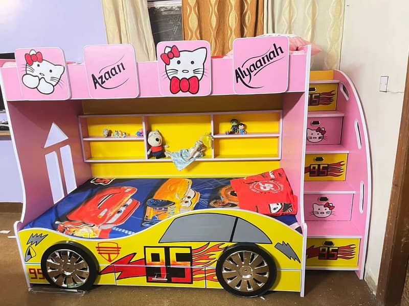 kitty bunk bed 0